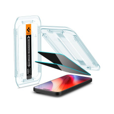 Spigen Glass tR EZ Fit (Privacy) tvrzené sklo iPhone 16 Pro Max čiré (2-pack)