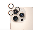 iWant ochrana čoček na kameru Apple iPhone 16 Pro/16 Pro Max pouštní titan