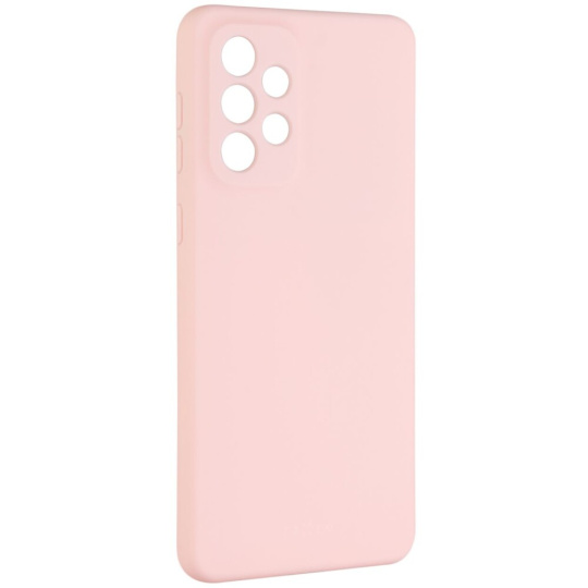 FIXED Story silikonový kryt Samsung Galaxy A33 5G růžový