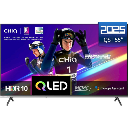 ChiQ Smart TV U55QST 55" + záruka 4 roky ChiQ Smart TV U55QST 55" + záruka 4 roky