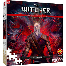 Comic Book Puzzle: The Witcher (Wiedźmin) Corvo Bianco (1000)